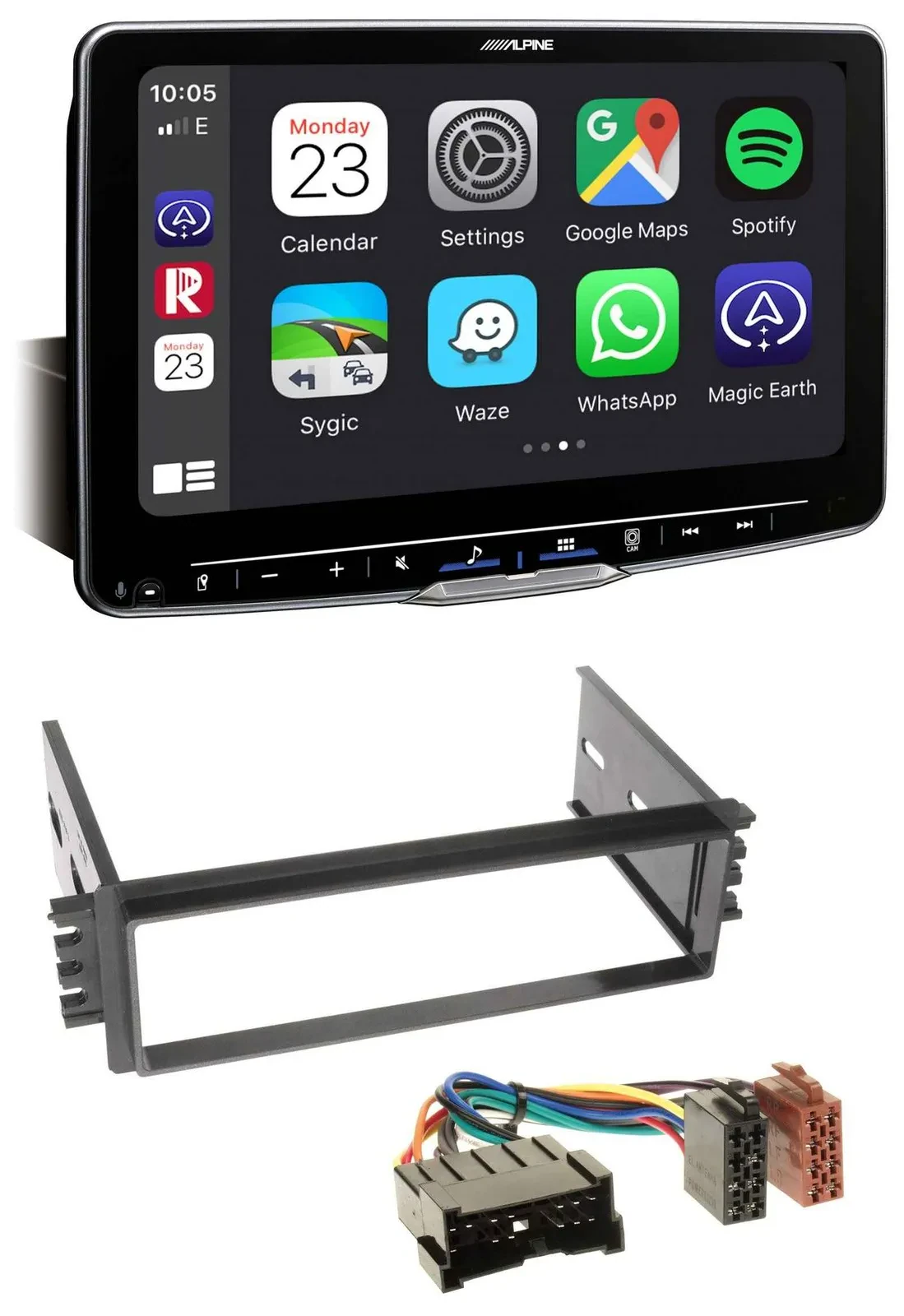 Alpine Bluetooth MP3 USB DAB Autoradio für Hyundai Accent (2002-2005)