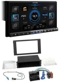 Alpine DAB 2DIN USB Bluetooth MP3 Autoradio für Seat Leon (ab 2014)