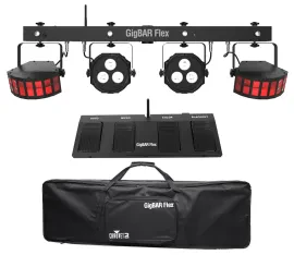 Chauvet DJ GigBAR Flex Lighting System For Church Stage Design Derby+Wash Lights