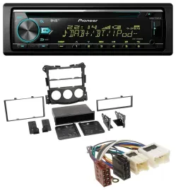 Автомагнитола Pioneer DAB, CD, USB, Bluetooth, MP3 для Nissan 370Z (с 2009)