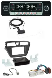 Dietz DAB Bluetooth USB MP3 Autoradio für Hyundai i20 (2014-2020)