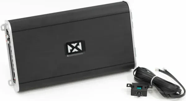 2700W RMS Class D Monoblock Car/Marine/Powersports Amplifier with Bass Remote