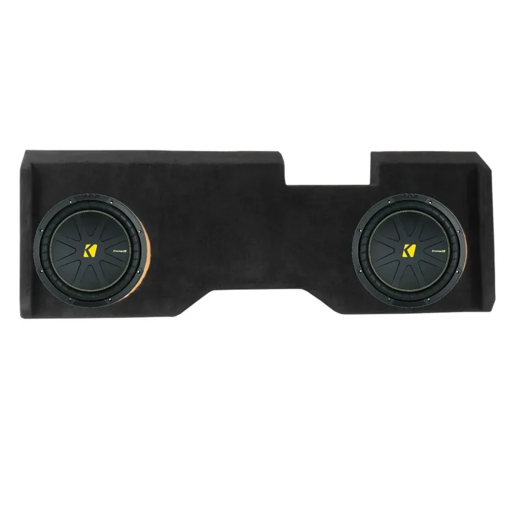 Сабвуфер для авто NVX VE-GM-SLVCCG3-D12S 2x12", закрытый корпус, с двумя 50CWCS124