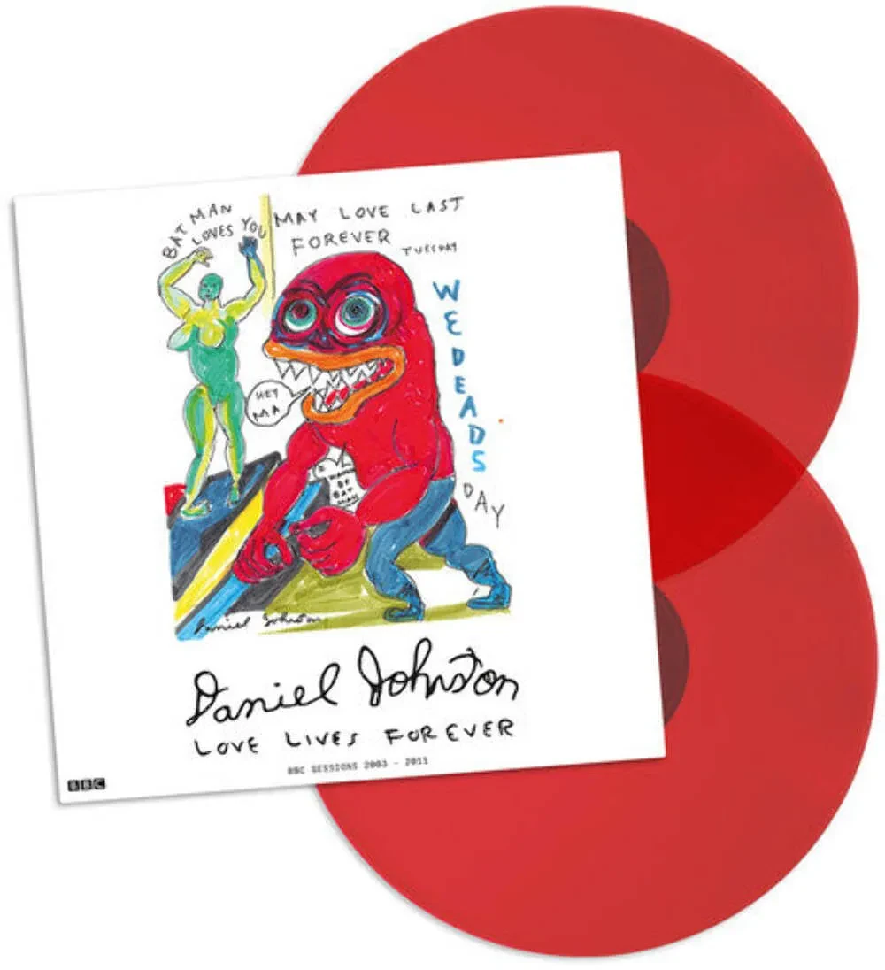 Daniel Johnston - Love Lives Forever: BBC Sessions 2003-2011 [Red Vinyl] NEW Vin