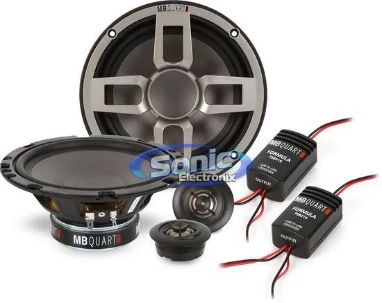 MB Quart FSB 216 6.5" Inches 2-Way Formula Car Audio Component Speaker System