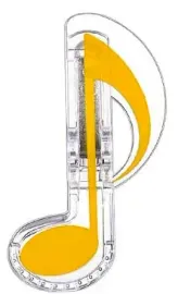 Зажим для нот ROCKET PJ-003YW Нота