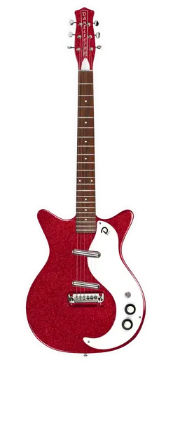 Электрогитара полуакустическая Danelectro '59M NOS+ Red Metalflake