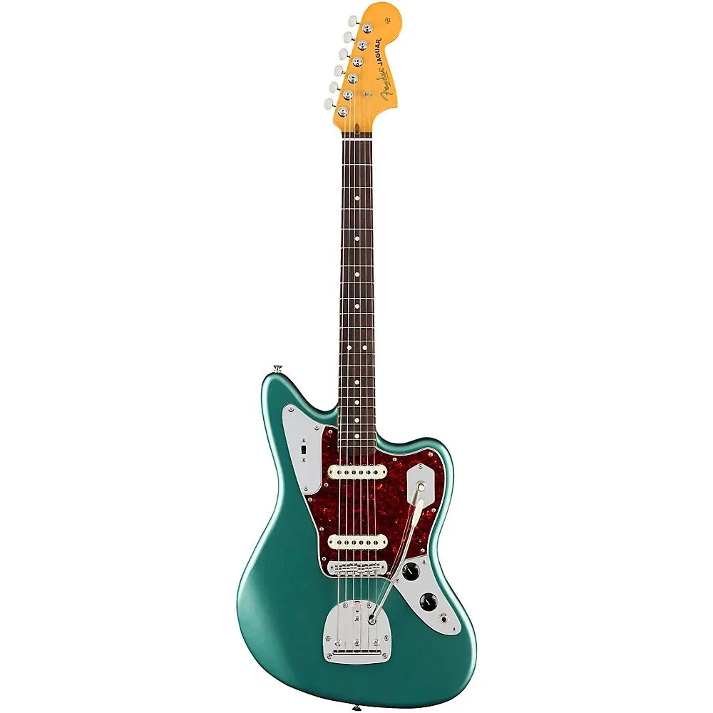 Электрогитара Fender American Professional Classic Jaguar Faded Sherwood Green Metallic