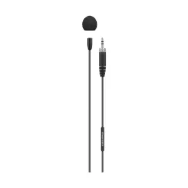 Sennheiser MKE Essential Omni Clip-On Microphone, 3.5mm Jack Connector, Black