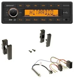 Автомагнитола для Audi A3 (8L, 1996-2000) Continental 1DIN DAB MP3 AUX USB