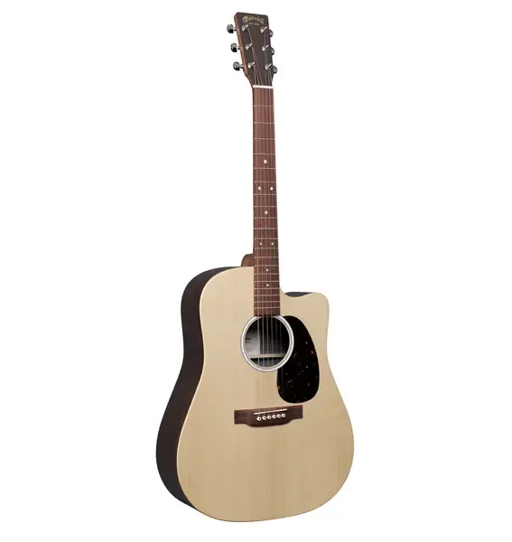 Электроакустическая гитара Martin DC-X2E-01 Dreadnought Natural с чехлом