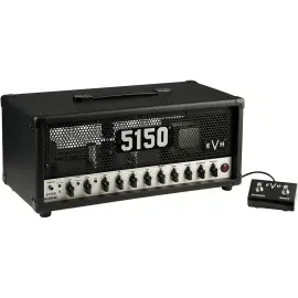 EVH 5150 Iconic Series 6L6 15W Tube Guitar Amp Head  Black