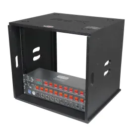 ProX XS-BLAQ10U14 BLAQ Series 10U Rack Case 14" Deep Vertical Amp Rack