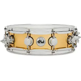 Малый барабан DW Collector's Series Polished Brass 14" x 4"