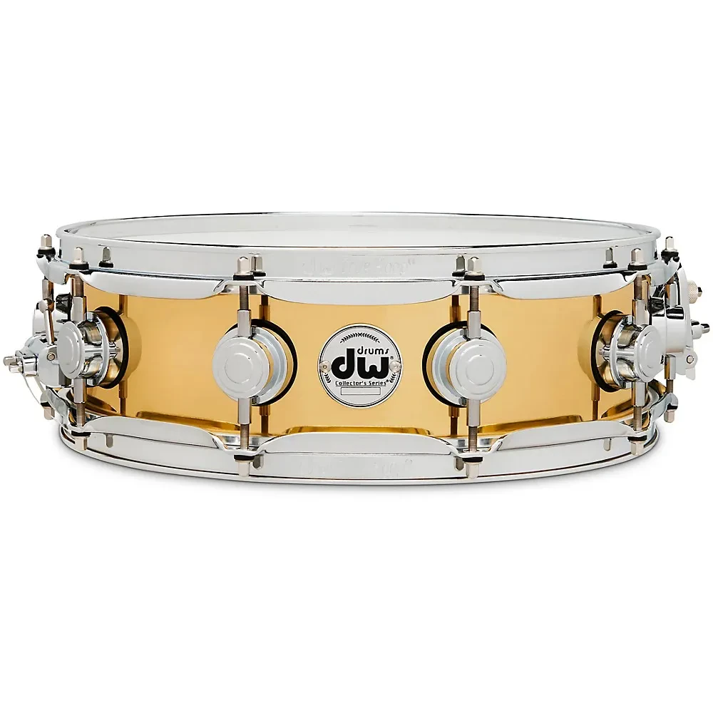 Малый барабан DW Collector's Series Polished Brass 14" x 4"