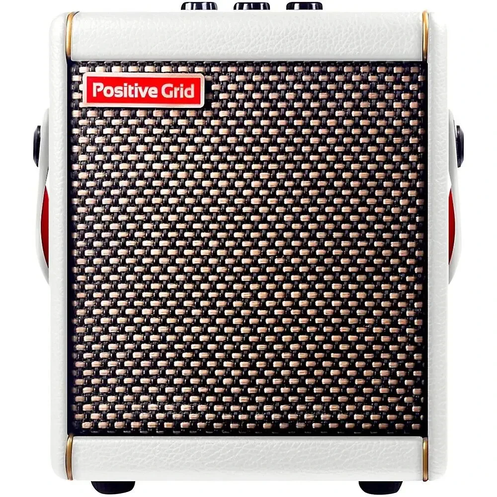 Гитарный комбоусилитель Positive Grid Spark MINI 10W, 2x2", стерео, аккумуляторный, Bluetooth, USB, Pearl