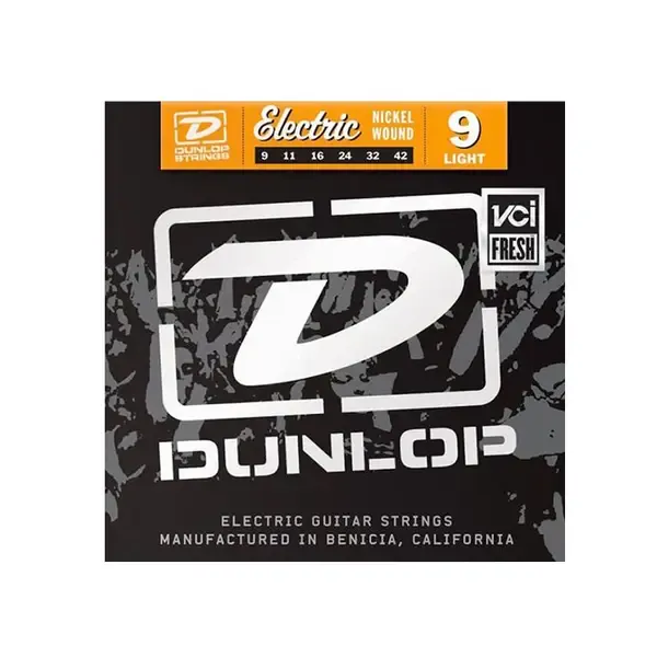 Струны для электрогитары Dunlop 3РDEN Nickel Plated Steel 9-42, 3 комплекта