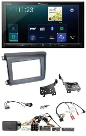 Pioneer Lenkrad Bluetooth USB 2DIN DAB Autoradio für Honda Civic US Modelle 2012