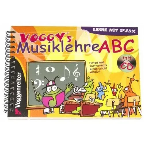 Книга Voggenreiter Voggy's Musiklehre ABC (+CD)