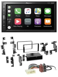 Pioneer USB MP3 DAB 2DIN Bluetooth Autoradio für Nissan Versa ab 07 Xterra ab 13