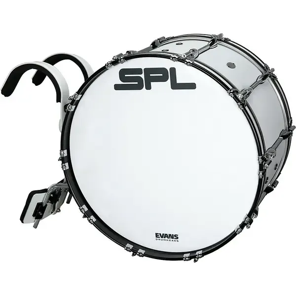 Маршевый барабан Sound Percussion Labs Birch Marching Bass Drum White 22x14