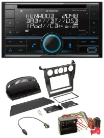 Kenwood CD 2DIN DAB USB MP3 Bluetooth Autoradio für BMW 5er (E60, 2003-2007)