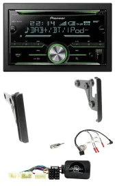 Автомагнитола Pioneer 2DIN Bluetooth DAB USB CD для Toyota Yaris 2007–2010
