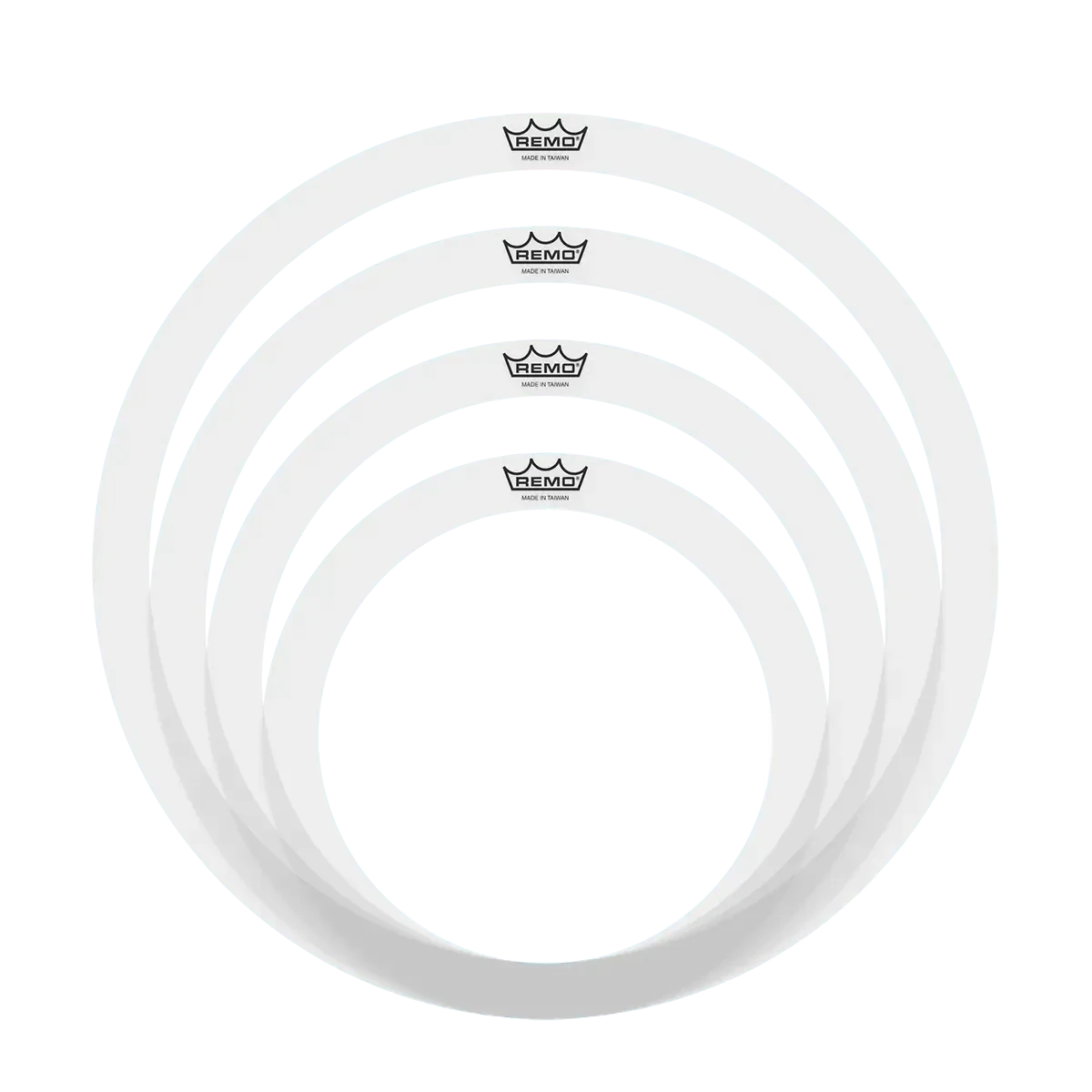 Набор колец-наклеек на пластики Remo RO-0246-00 10-12-14-16 Rem-O-Ring Pack