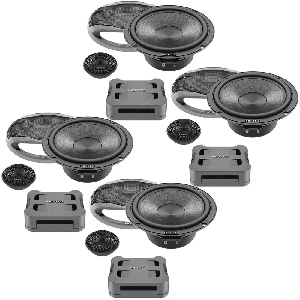 Hertz CK 165 190W RMS 6.5" Component Speaker System (2 Pairs)