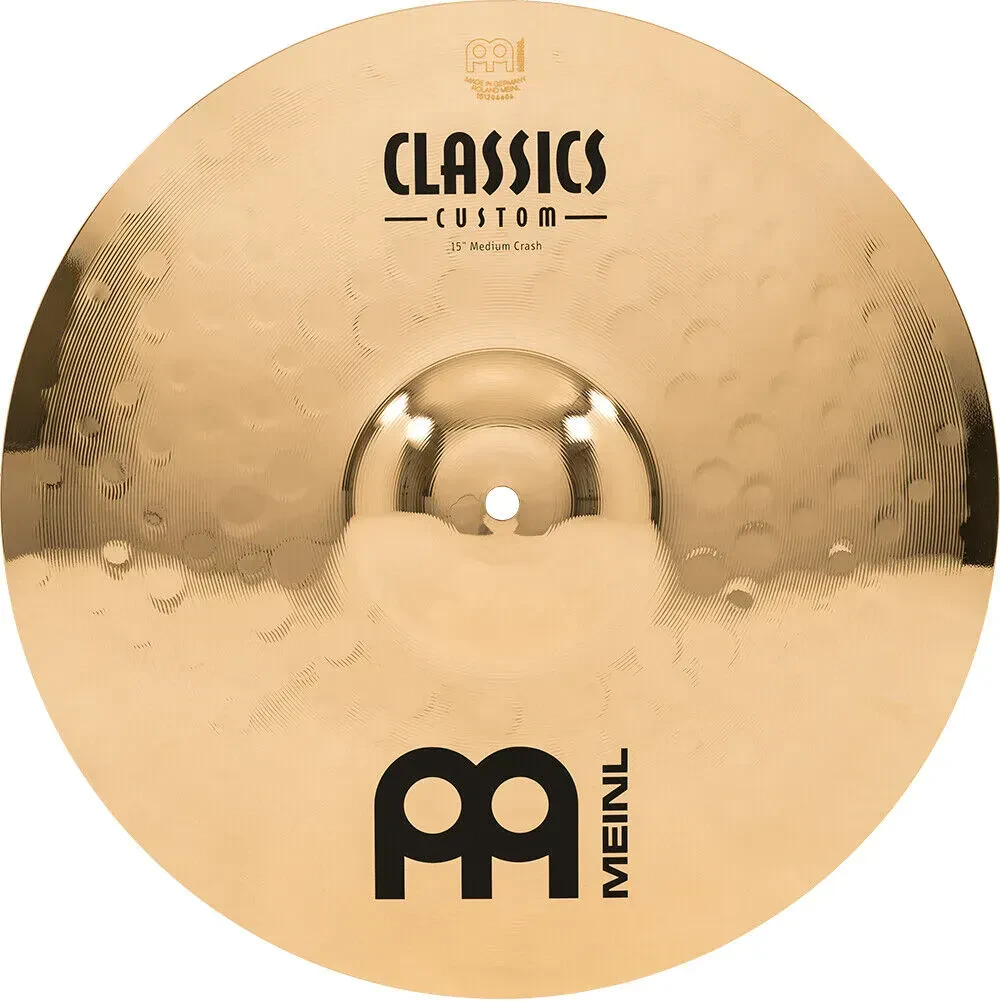 Тарелка барабанная MEINL 15" Classics Custom Brilliant Medium Crash