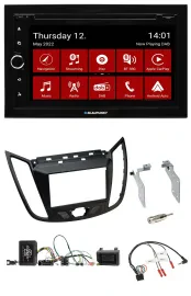 Blaupunkt 2DIN Lenkrad Bluetooth USB TMC DAB Navigation für Ford Kuga DM2 ab 201
