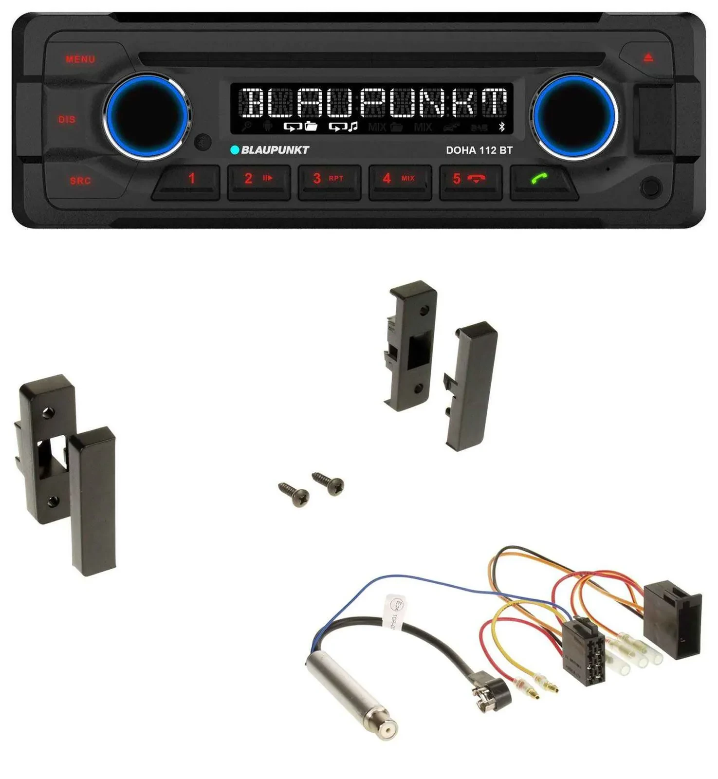 Blaupunkt AUX MP3 CD Bluetooth USB Autoradio für Audi A3 (8L, 1996-2000)