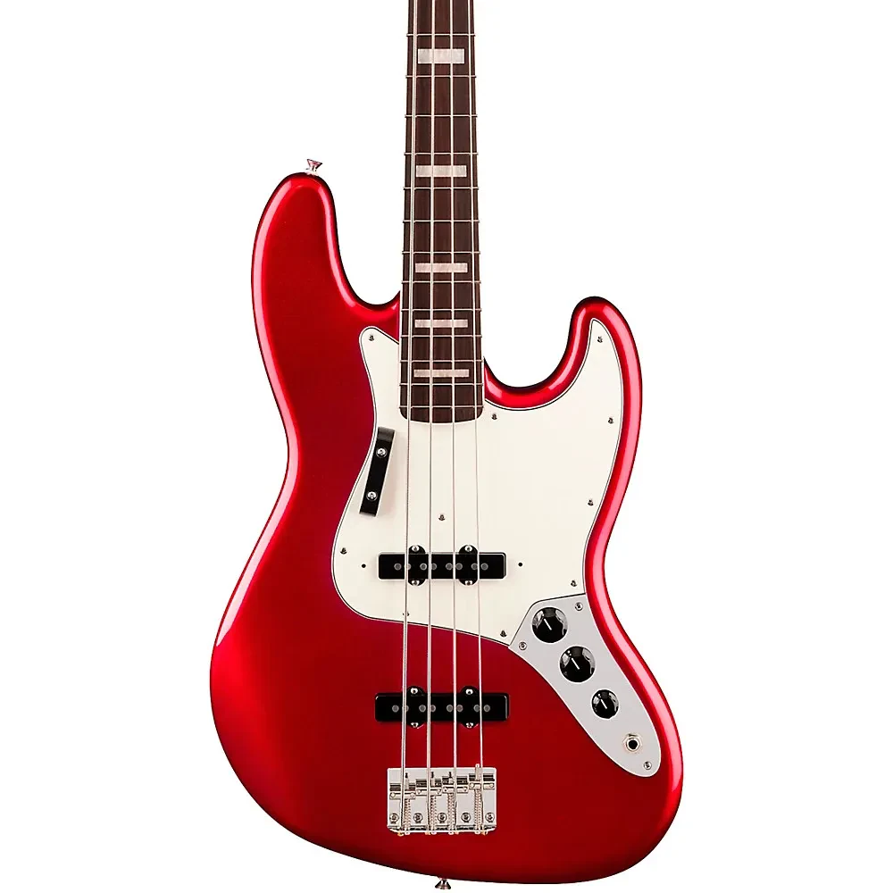 Бас-гитара Fender Vintera III Early '70s Jazz Bass 4-String, палисандровая накладка, красный Candy Apple Red