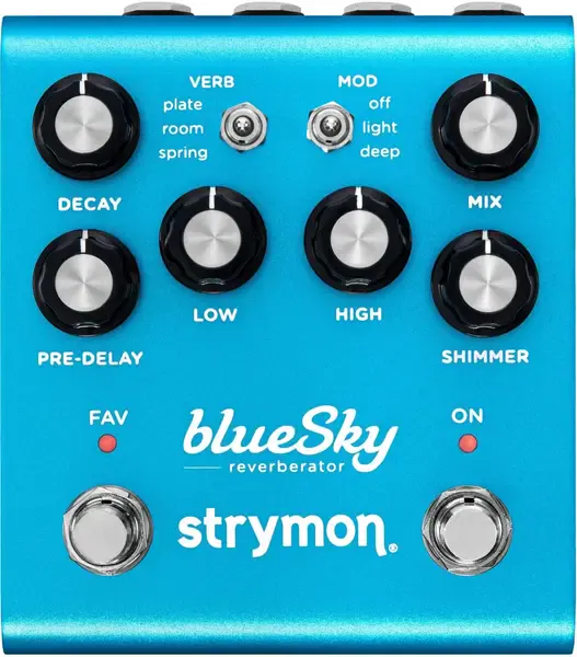 Педаль эффектов для электрогитары Strymon Blue Sky Reverberator V2