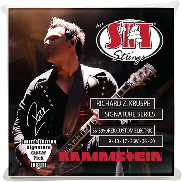 Струны для электрогитары SIT Strings SRZK-950 Rammstein Signature 9-50