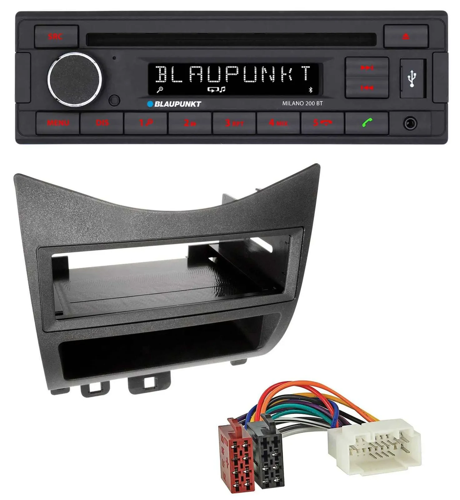 Blaupunkt MP3 USB CD Bluetooth AUX Autoradio für Honda Accord (2003-2007)