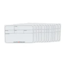 ProX X-CLABEL MD X12 12 Pack of Medium-Sized Multipurpose Labels