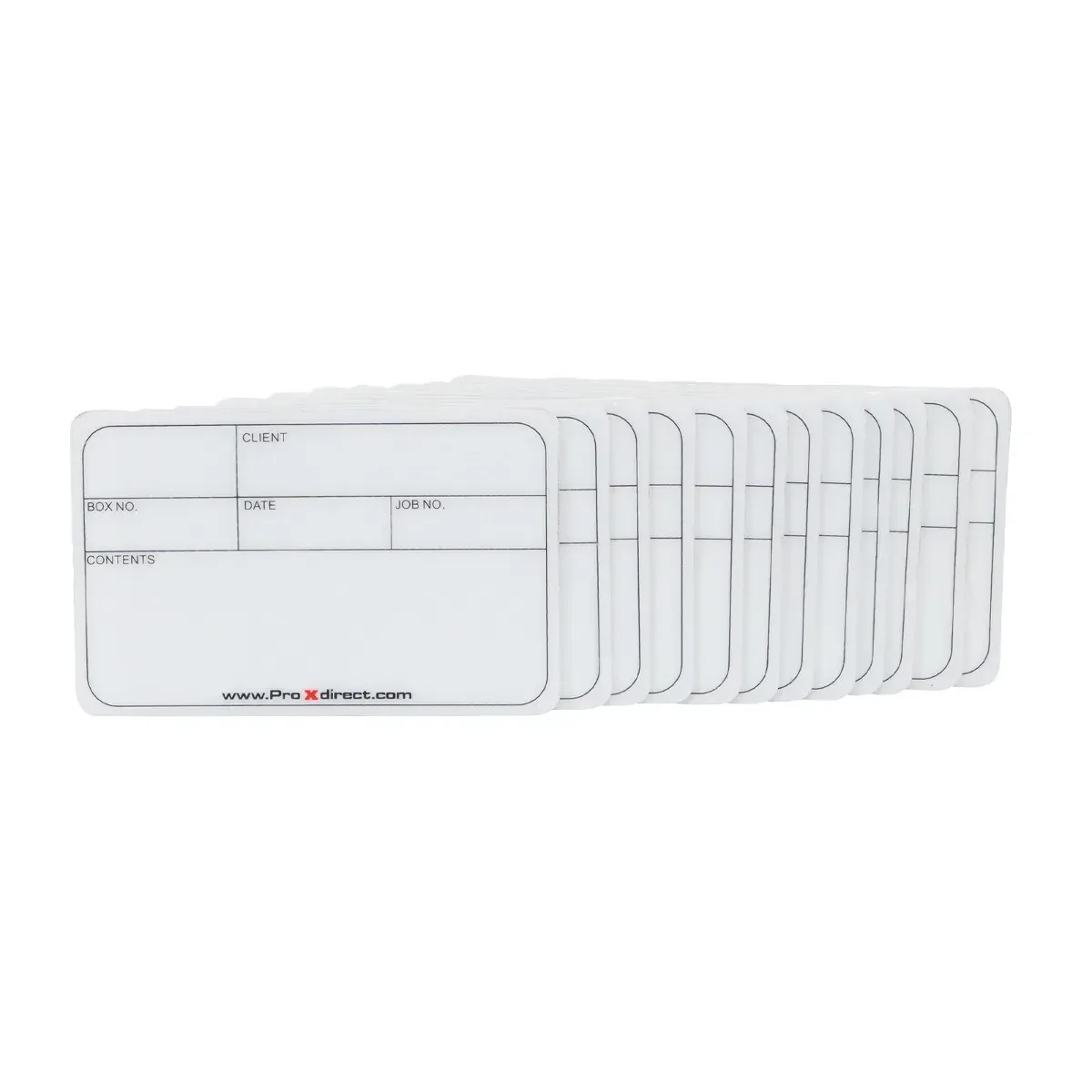 ProX X-CLABEL MD X12 12 Pack of Medium-Sized Multipurpose Labels