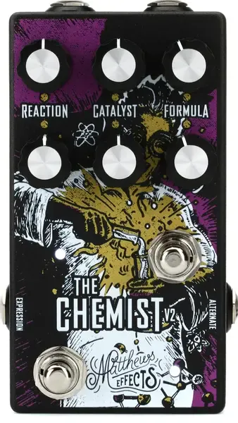 Педаль эффектов для электрогитары Matthews Effects Chemist v2 Atomic Modulator