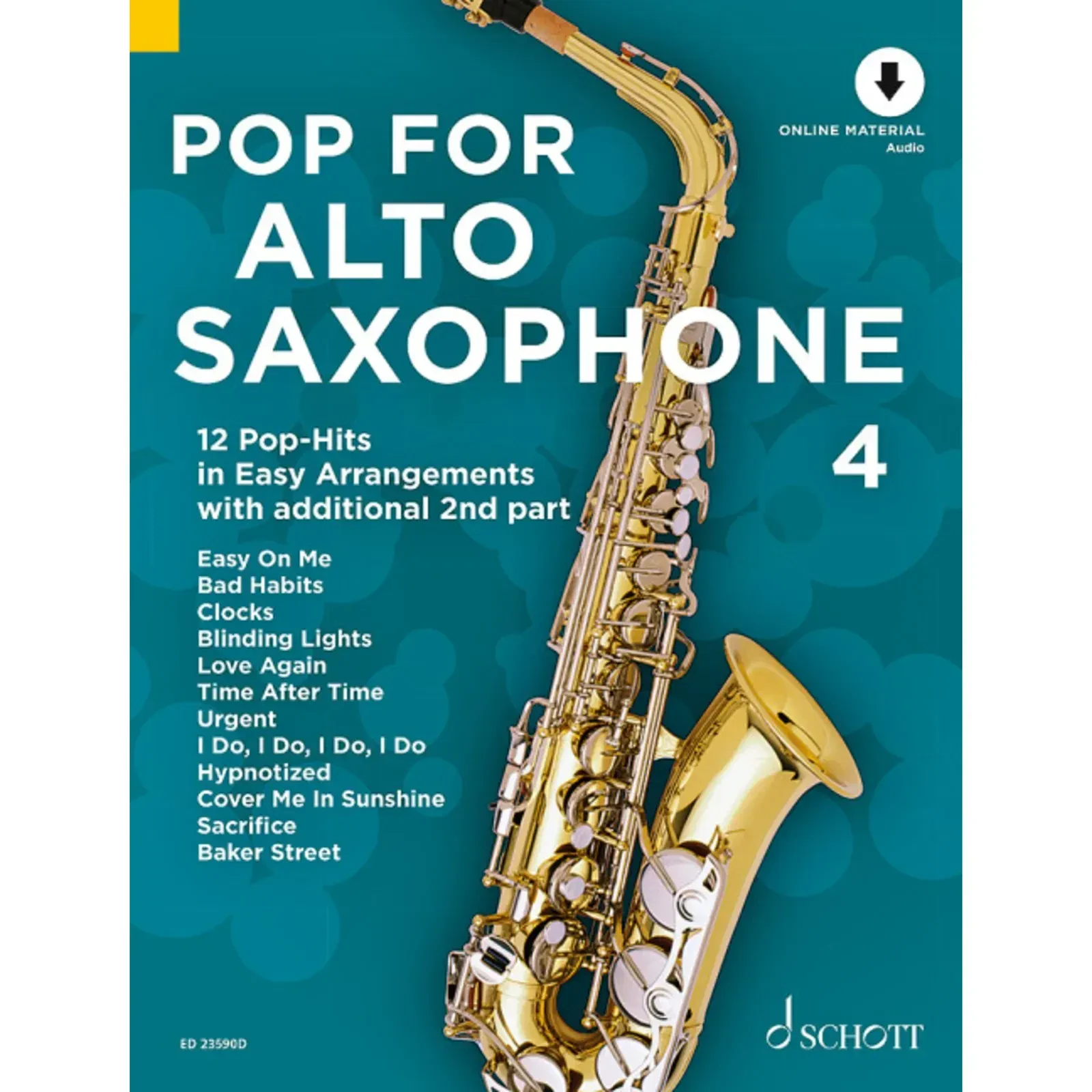 Сборник песен Schott Music Pop For Alto Saxophone 4