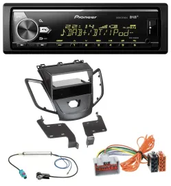 Pioneer Bluetooth USB DAB MP3 Autoradio für Ford Fiesta JA8 08-10 ohne Display s