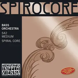 Струны для контрабаса Thomastik Spirocore Double Bass Strings Low C String 4/4 Size