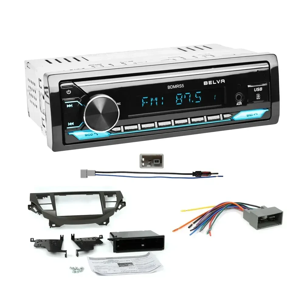 Установочный комплект для автомагнитолы Belva BDMRS5 для Honda Civic 2008–2012, Single DIN (без усилителя) (набор)