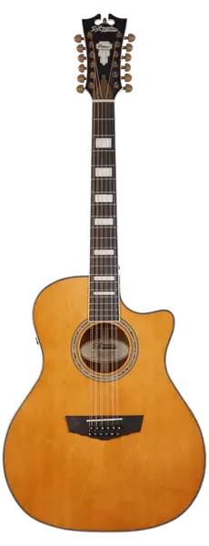 Электроакустическая 12-струнная гитара D'Angelico Premier Fulton Vintage Natural