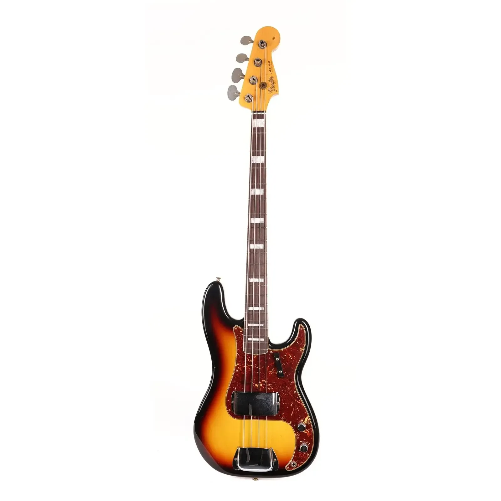 Бас-гитара Fender Custom Shop Precision Jazz Bass Limited Edition Journeyman Relic Sunburst