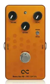 Педаль эффектов для электрогитары One Control Honey Bee Overdrive Effects Pedal