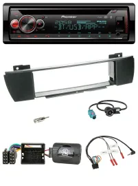 Pioneer Lenkrad DAB CD Bluetooth USB Autoradio für BMW X3 E83 2004-2010 mittig