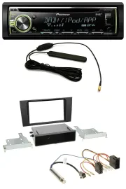 Автомагнитола Pioneer MP3/USB/CD/DAB/AUX для Audi A4 (B5, 1999–2001) Symphony
