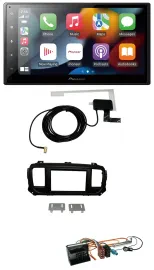 Pioneer MP3 USB Bluetooth DAB 2DIN Autoradio für Citroen Jumpy Dispatch Spacetou