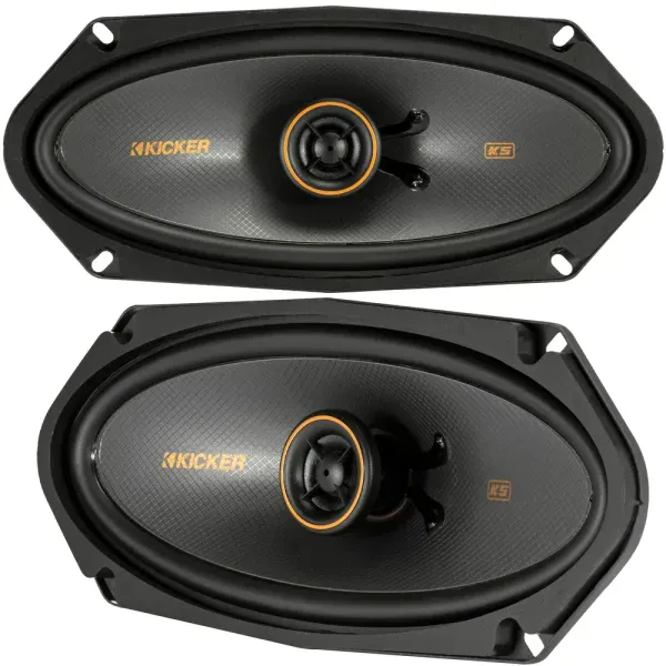 Kicker 51KSC41004 4x10" KS-Series 2-Way 4-Ohm Coaxial Car Speakers